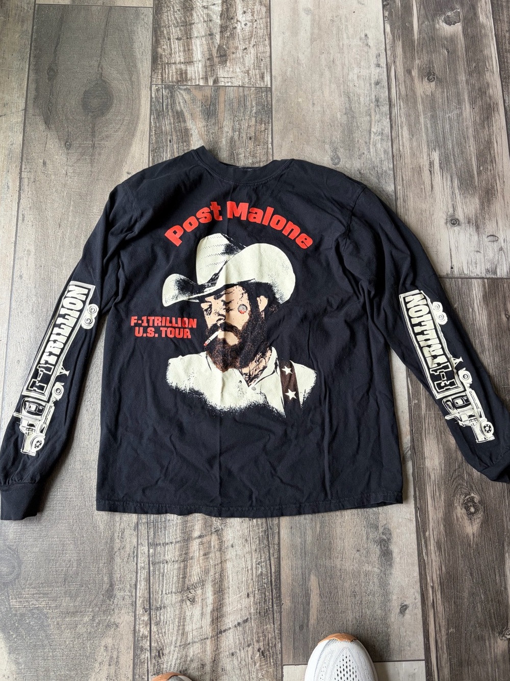Post Malone F-1 Trillion 2024 Tour Long Sleeve Top Size Medium